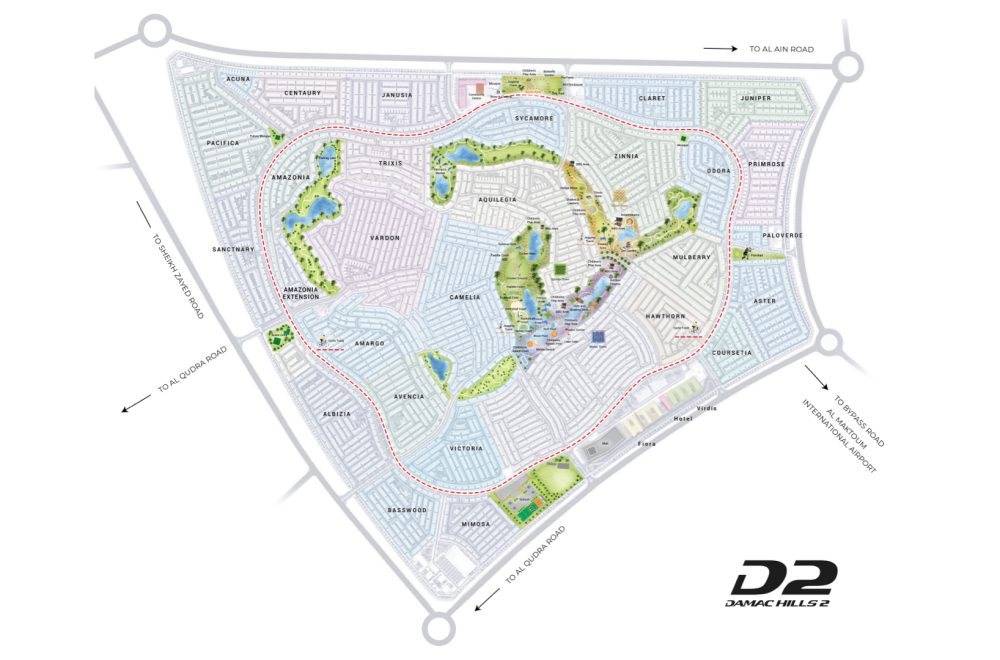 Damac Hills 2 Master Plan Seven Luxury Real Estate Seven Luxury Real Estate