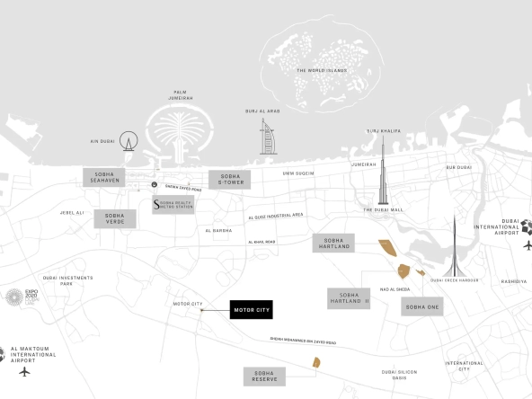 Sobha Orbis at Motor City, Dubai - Seven Luxury Real Estate