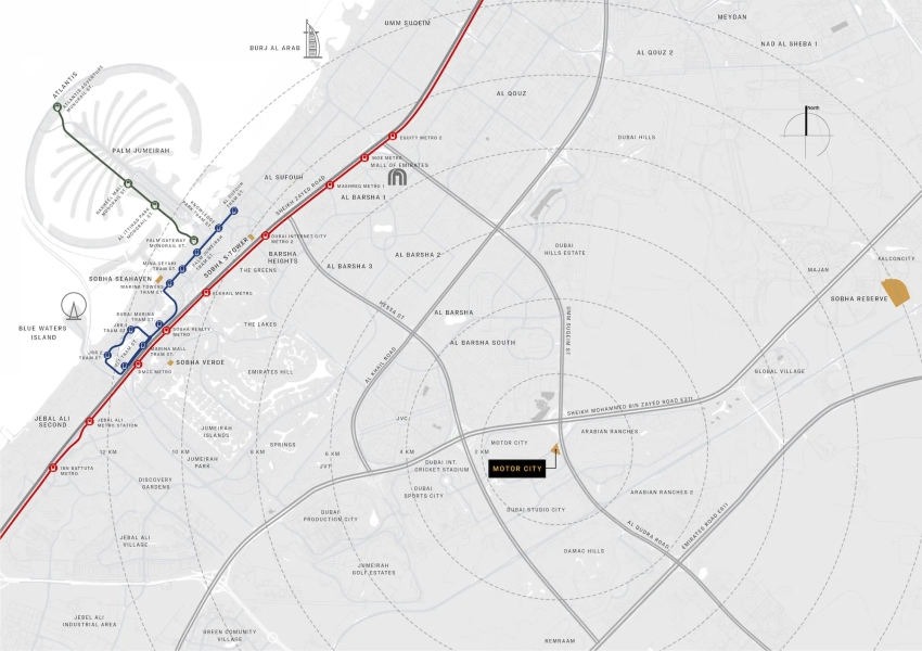 Sobha Orbis at Motor City, Dubai - Seven Luxury Real Estate