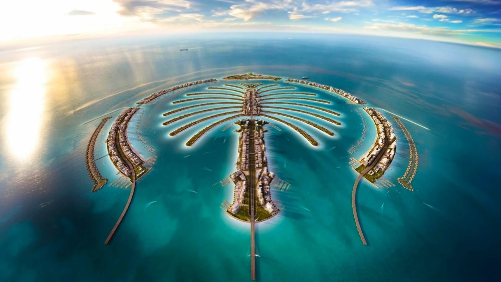 Palm Jebel Ali Will Have 8 Fronds Ready By Next Year; Dh810 Million Awarded For Marine Work.
