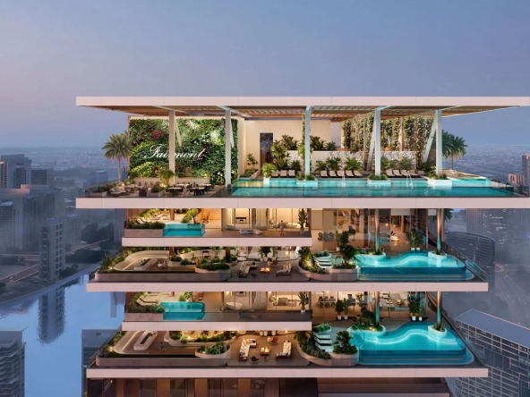 Fairmont Residences Solara Tower by Sol Properties - Seven Luxury Real Estate