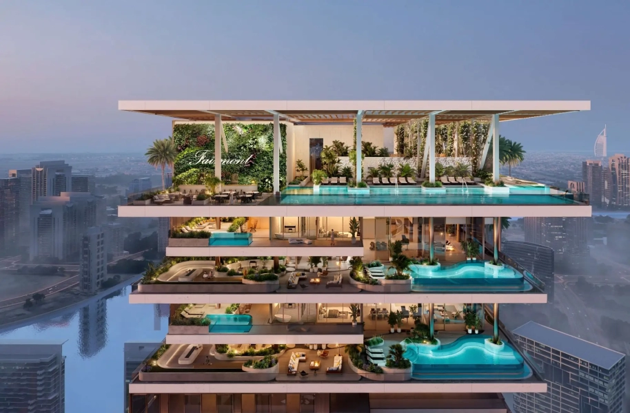 Fairmont Residences Solara Tower by Sol Properties - Seven Luxury Real Estate