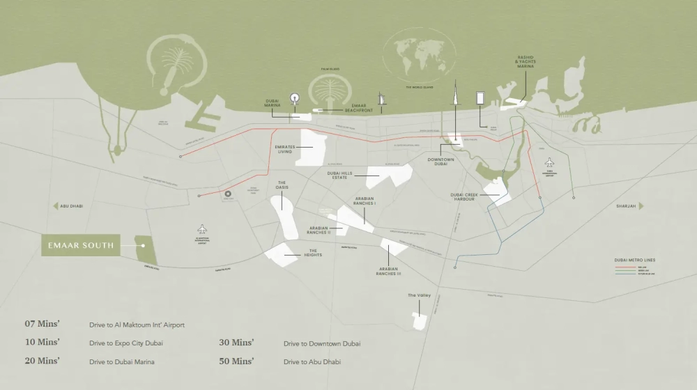 Greenridge at Emaar South by Emaar Properties Seven Luxury Real Estate Seven Luxury Real Estate