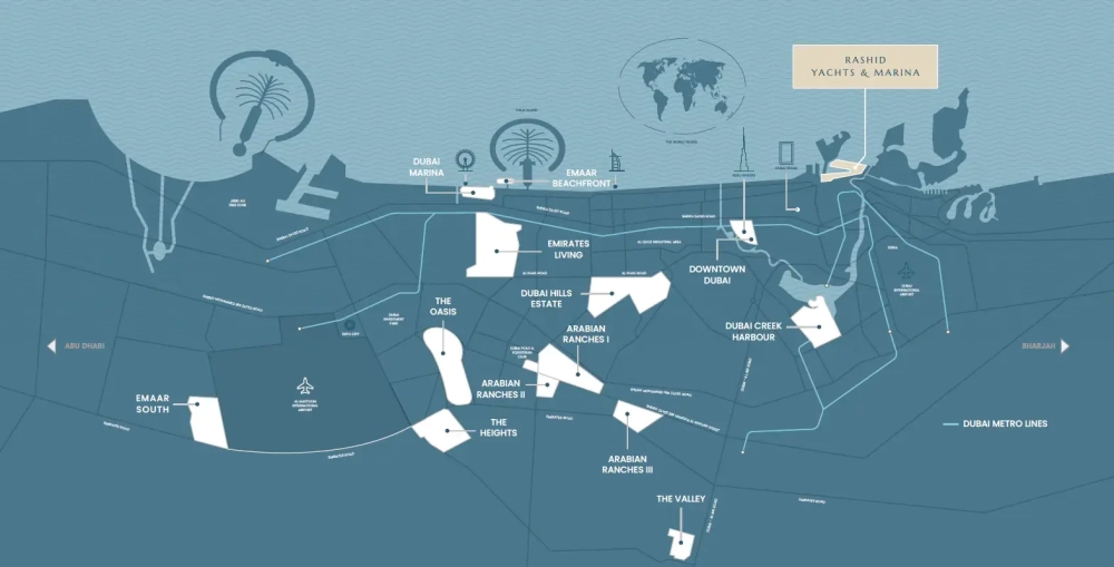 Emaar Marina Place 1 at Rashid Yachts Marina Seven Luxury Real Estate Seven Luxury Real Estate