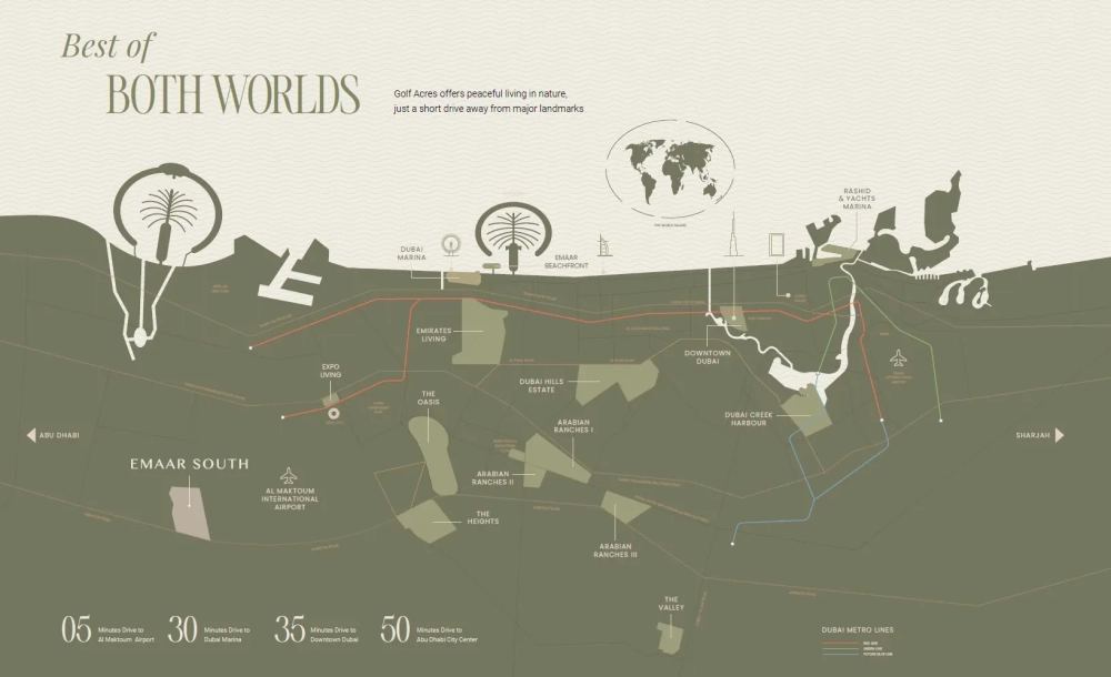 Golf Acres at Emaar South by Emaar Properties Seven Luxury Real Estate Seven Luxury Real Estate